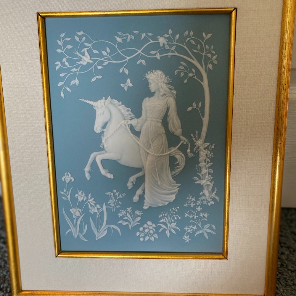 Franklin Mint Porcelain Wall Art